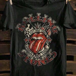 Rolling Stones "Tattoo You" 1998 Tour, Black Unisex T-Shirt XL